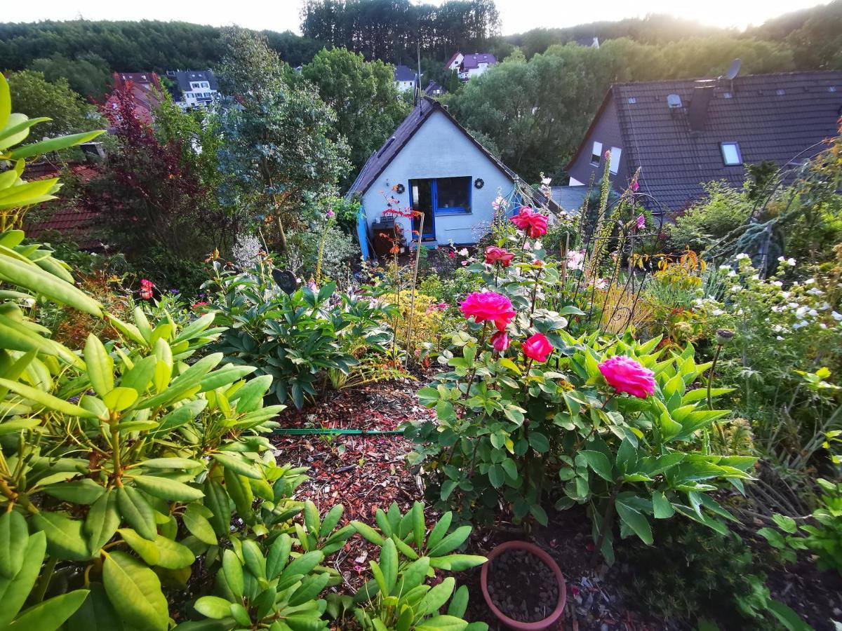 Ferienhaus Mit Riesen Garten, Drei Terrassen, Toller Aussicht Am Waldrand, Auch Als Monteur-Wohnung Hemer Bagian luar foto